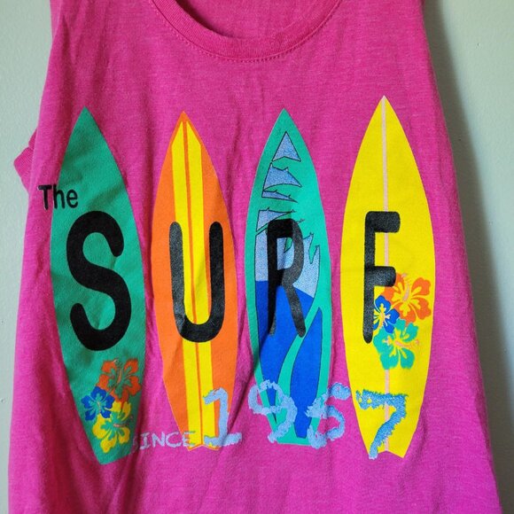 District Perfect Tri Tank Women's Small Racerback Shirt 2pc Bundle Pink & Blue - Picture 6 of 9